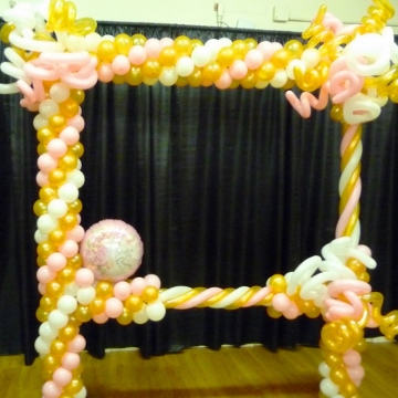 Quinceanera in Pink, Gold & White – Photo Frames