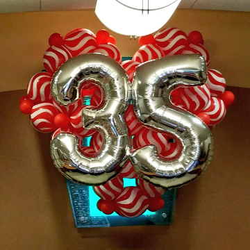 Valentine’s 35 Year Celebration – Numbers