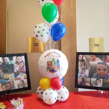 1st Birthday Party – Centerpieces