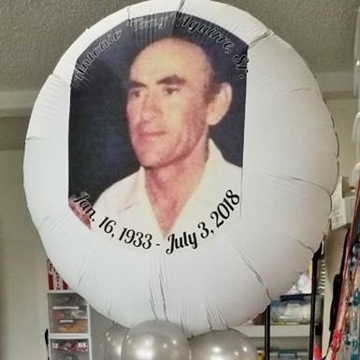 In Loving Memory Photo Balloon