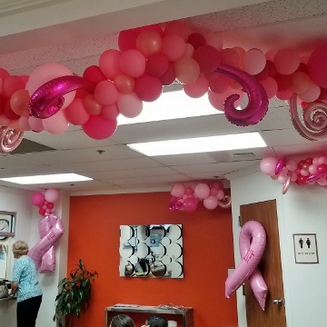Breast Cancer Awareness Sculptures