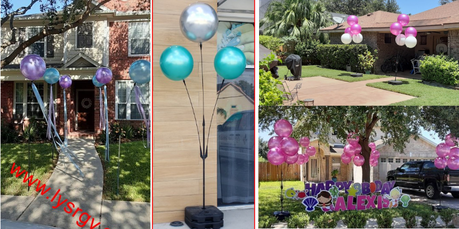 Lift Your Spirits Balloon Decor Drive By Event Rentals