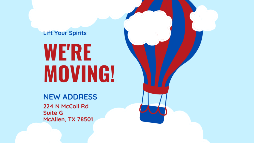 Lift Your Spirits is moving to a new retail location in McAllen, TX